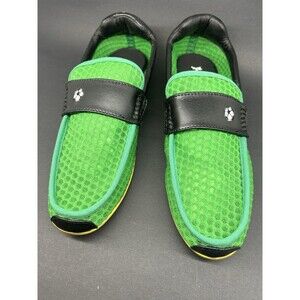 Mens Fiesso by Aurelio Garcia  Loafers Slip On Shoes Soccer Green